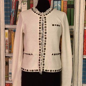 CAbi Gabrielle Waffle Knit Cardigan - Medium